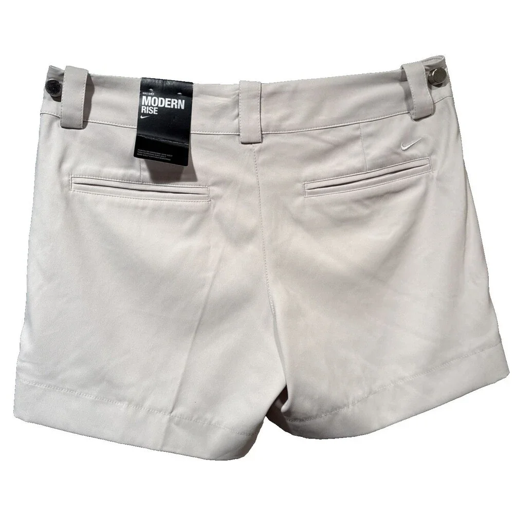 Nike Golf Tour Performance Dri-Fit “Modern Rise” Bermuda Shorts Womens Sz 4 NWT